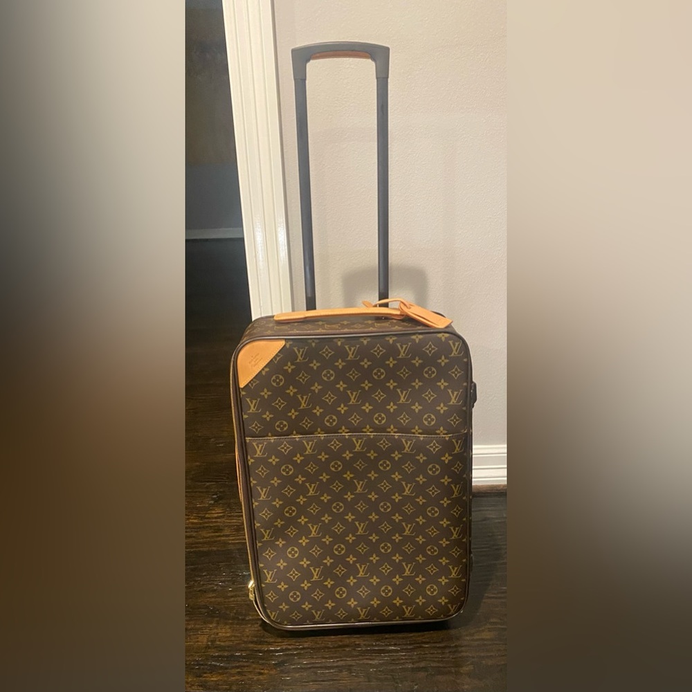 Authentic Louis Vuitton carryon suitcase